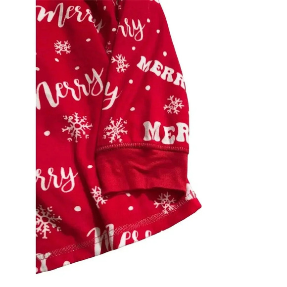 Holiday Time Christmas Family Matching Pajamas Set Red Cartoon Winter Size L/XL - Picture 10 of 15